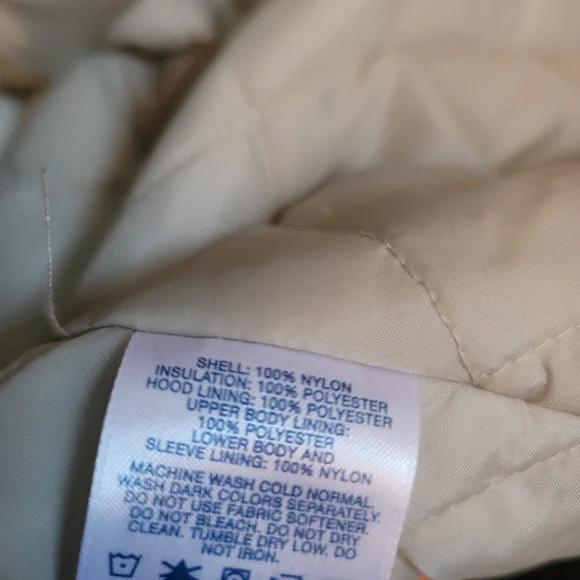 Lands End Squall Winter Coat Size 14-16 - Picture 9 of 17